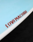 Love Machine Cheet Surfboard - 6'10 - Sky Blue