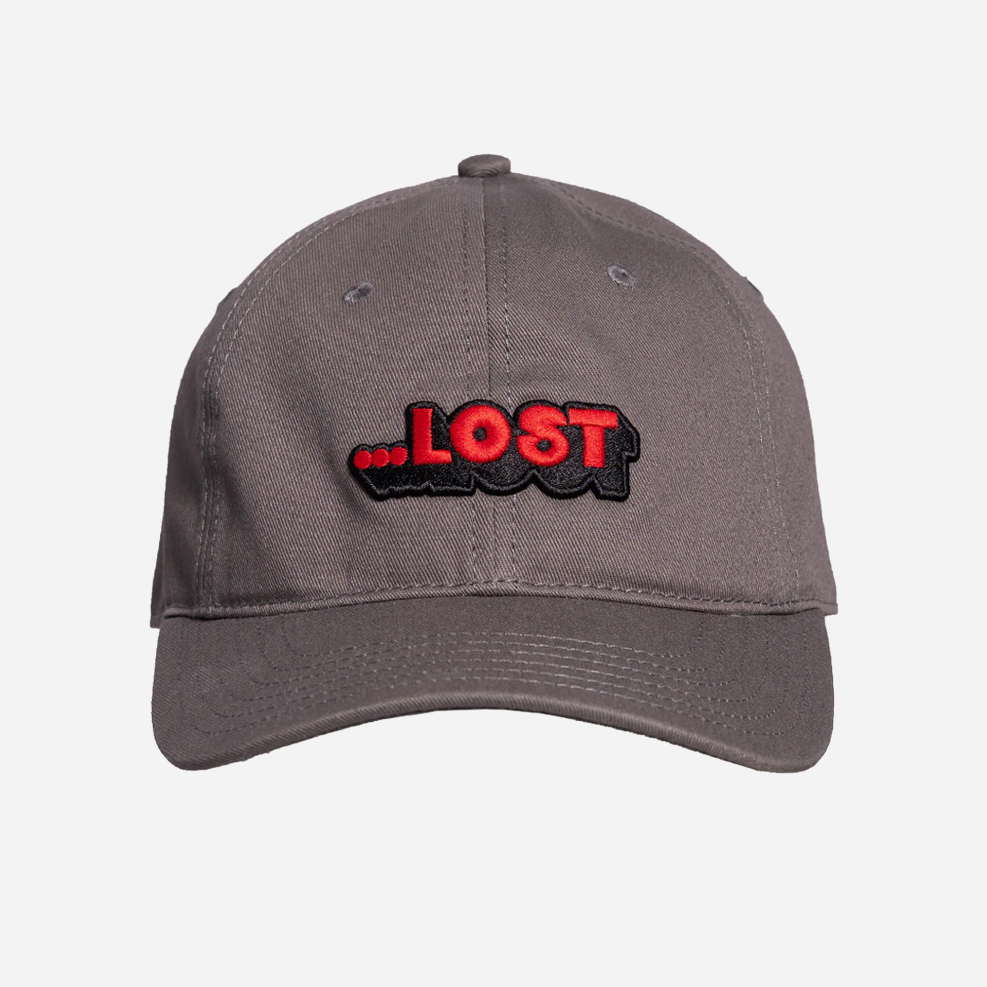 Lost Mens Nostalgic Dad Hat - One Size - Grey - ManGo Surfing