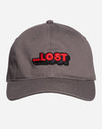 Lost Mens Nostalgic Dad Hat - One Size - Grey - ManGo Surfing