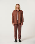 The Critical Slide Society Mens Lazy Boy Twill Shirt - Chestnut
