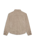 The Critical Slide Society Mens Lazy Boy Cord Shirt - Taupe