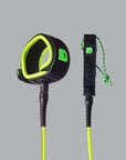 Bulldog Ankle Leash - Black/Lime