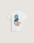 Vans Kids Gum Sole Short Sleeve T-Shirt (2-7 Years) - White