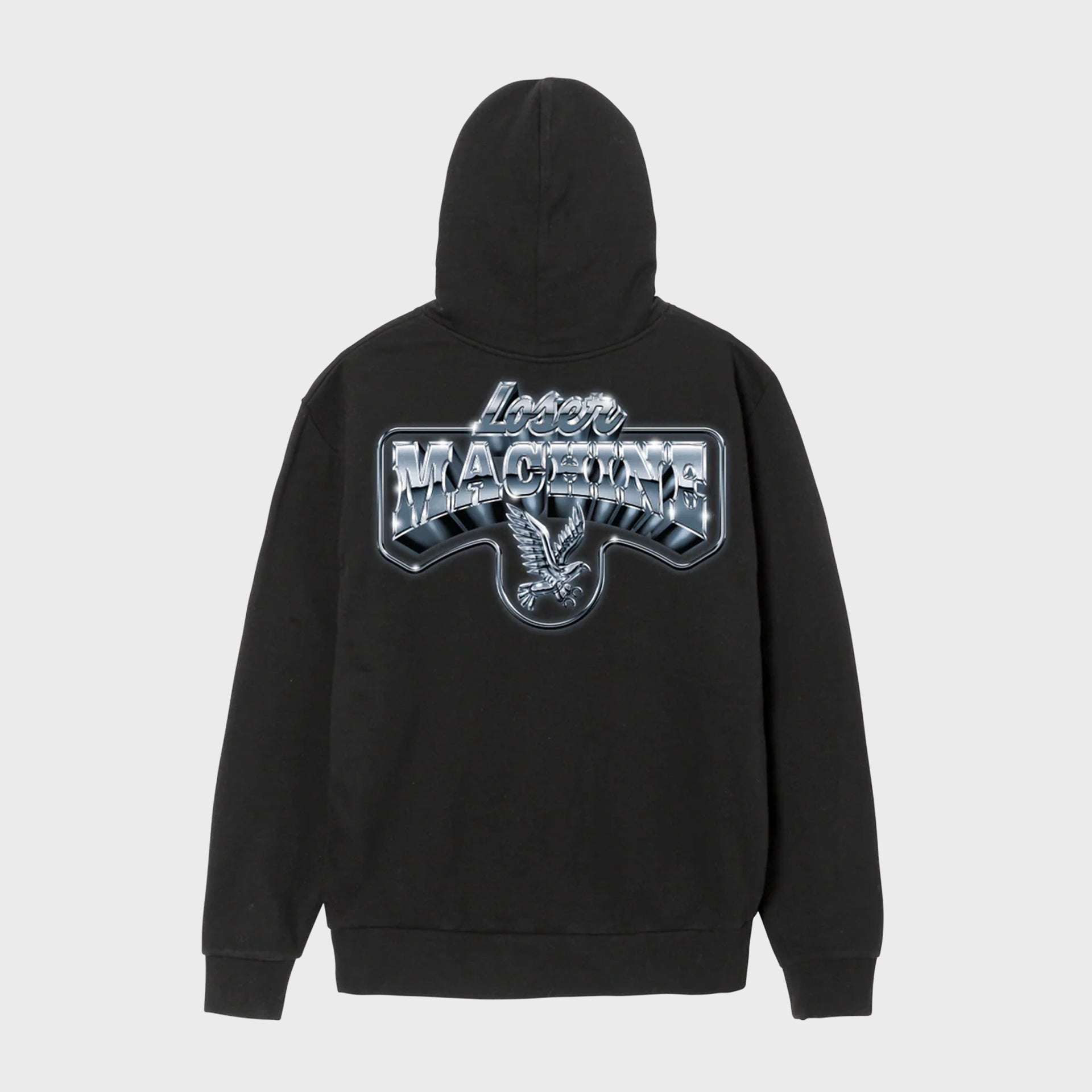 Loser Machine American Chrome Hoodie - Black - ManGo Surfing