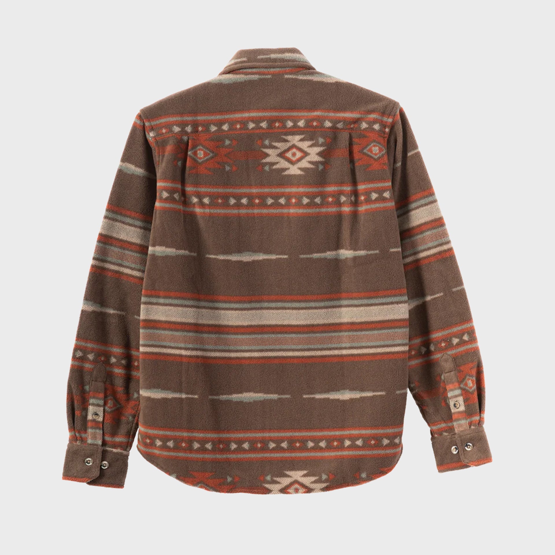 Loser Machine Elmwood Fleece Shirt - Brown - ManGo Surfing