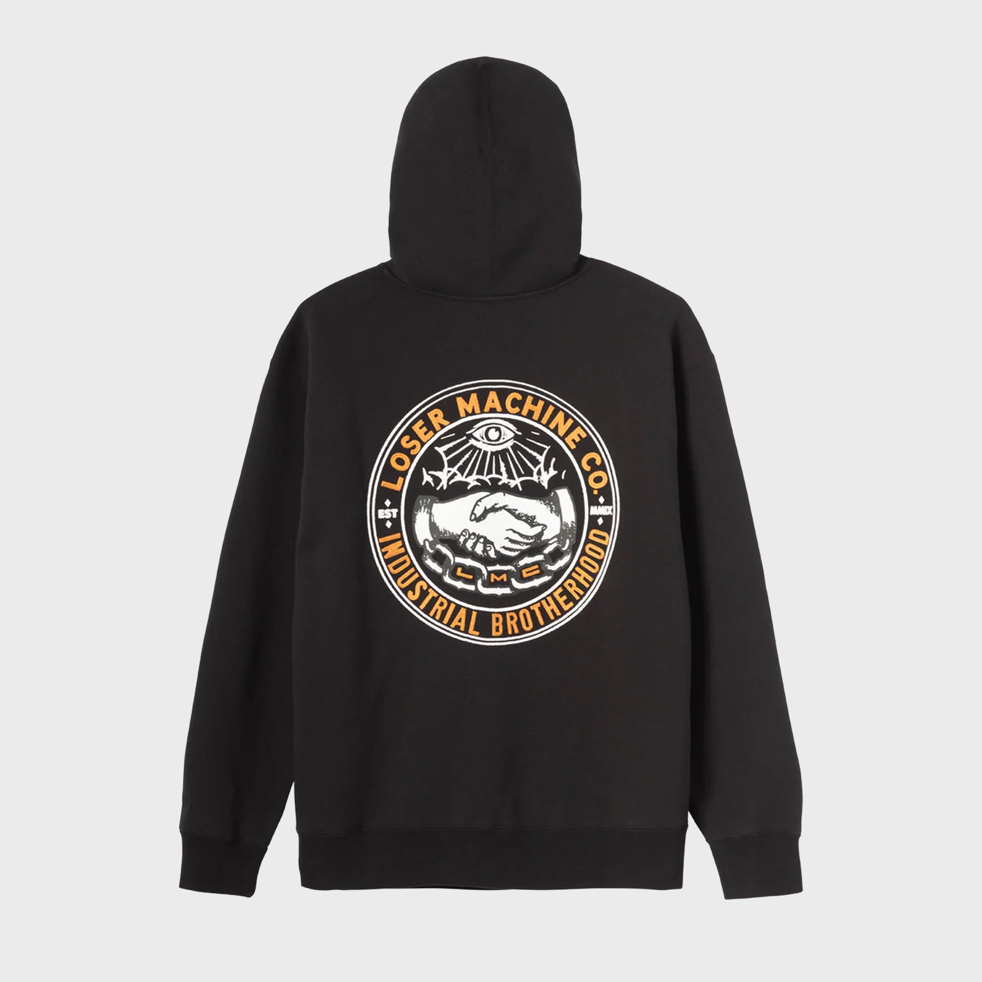 Loser Machine Lamar Pullover Hoodie - Black - ManGo Surfing