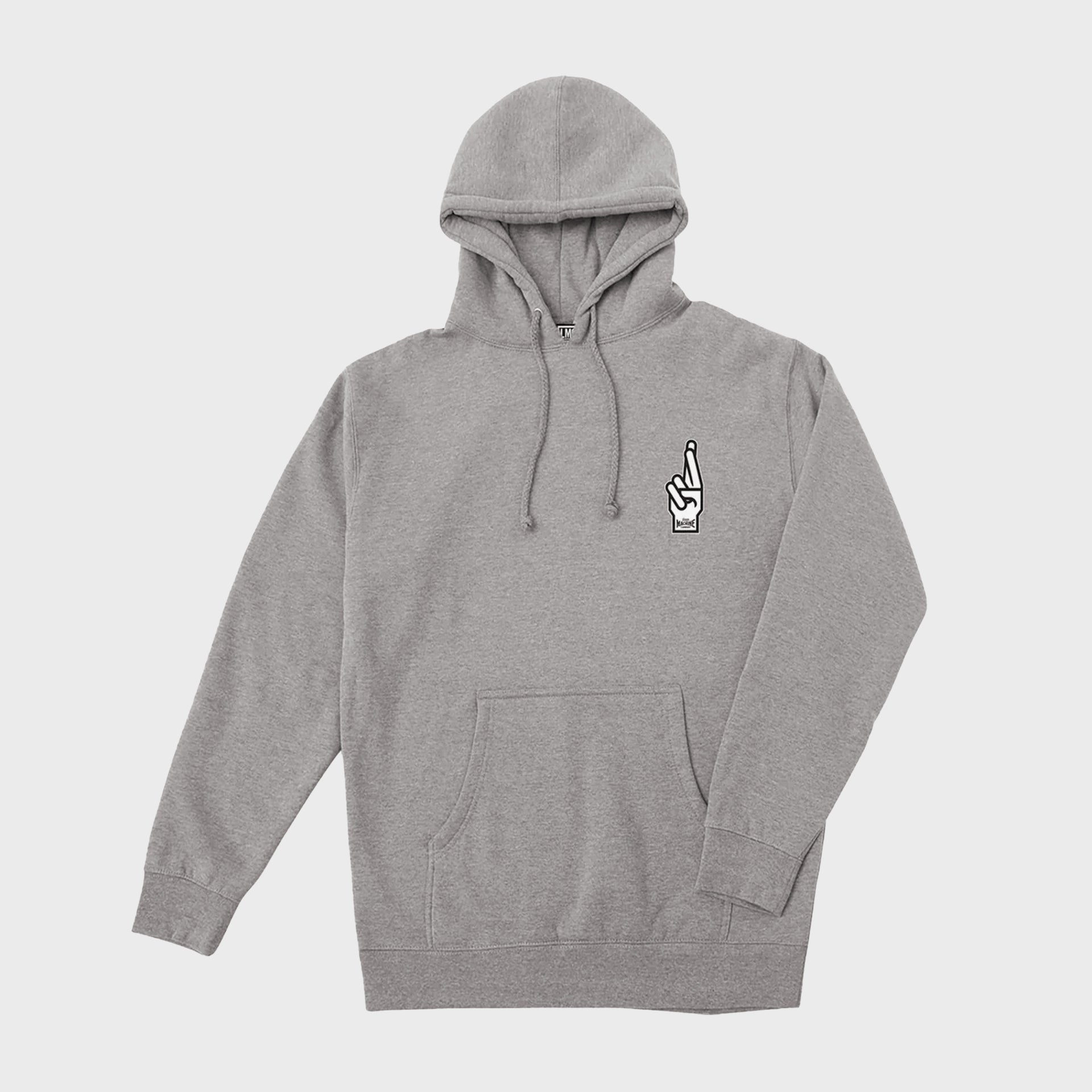 Loser Machine New OG Pullover Hoodie - Heather Grey - ManGo Surfing