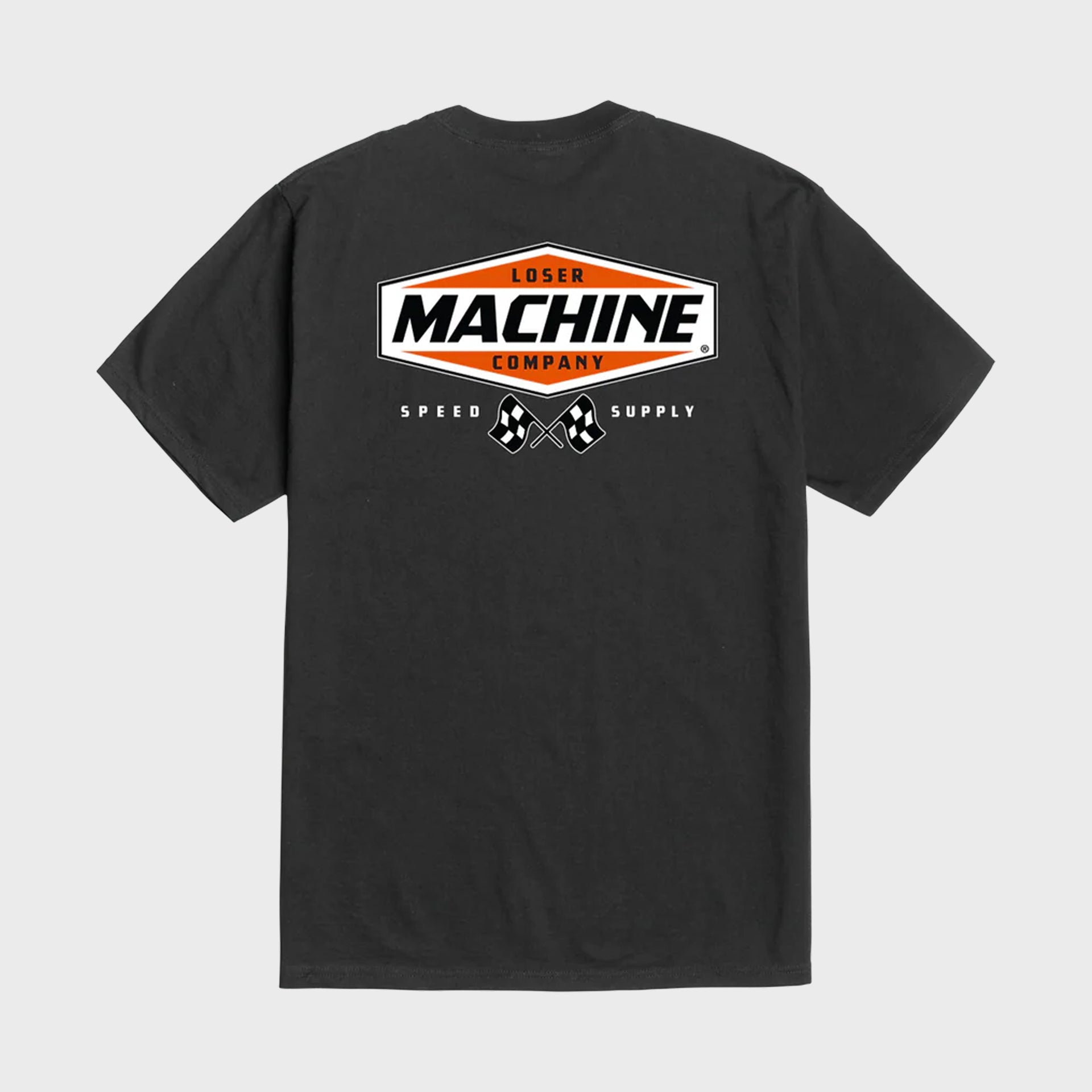 Loser Machine Overdrive Stock T-Shirt - Black - ManGo Surfing