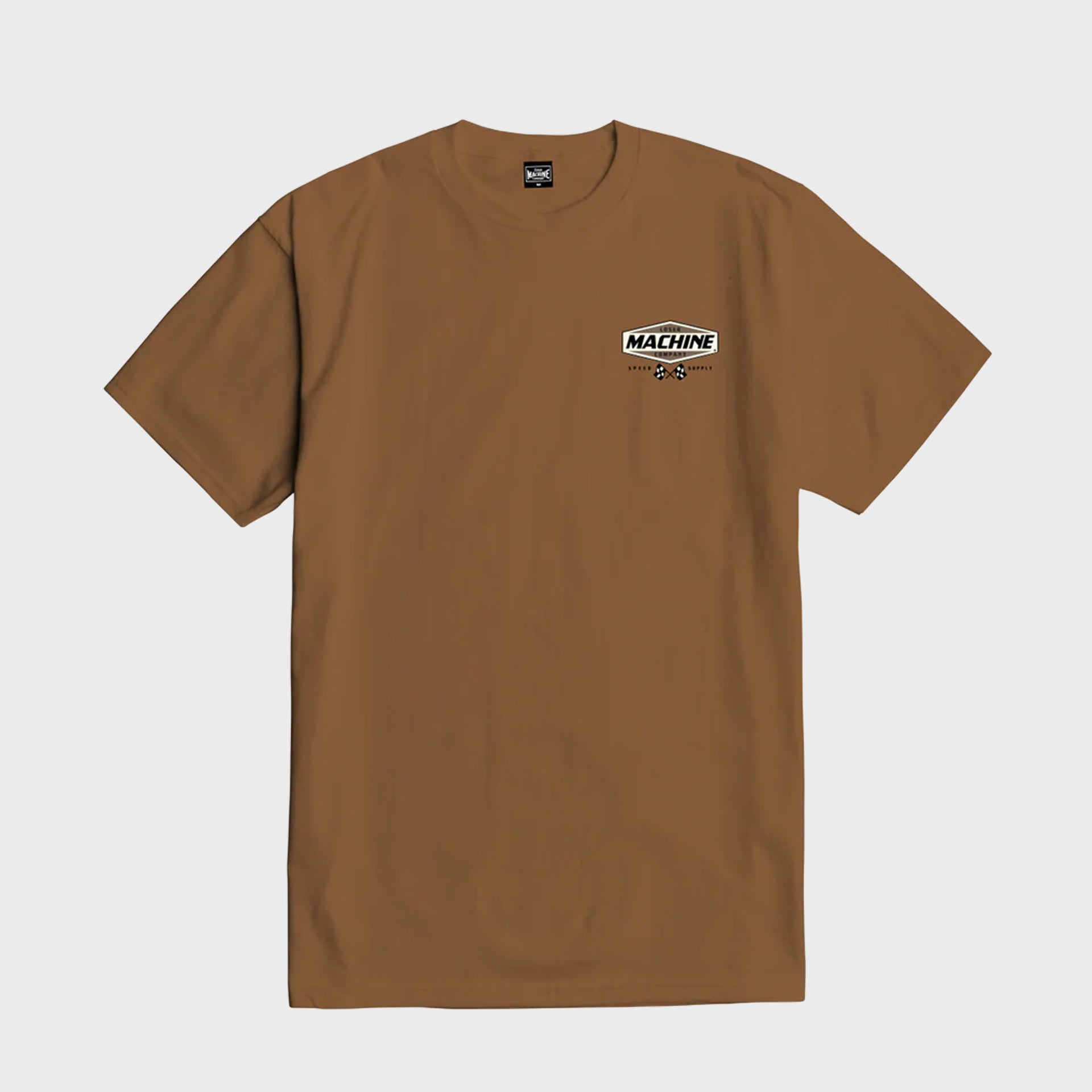 Loser Machine Overdrive Stock T-Shirt - Brown Sugar - ManGo Surfing