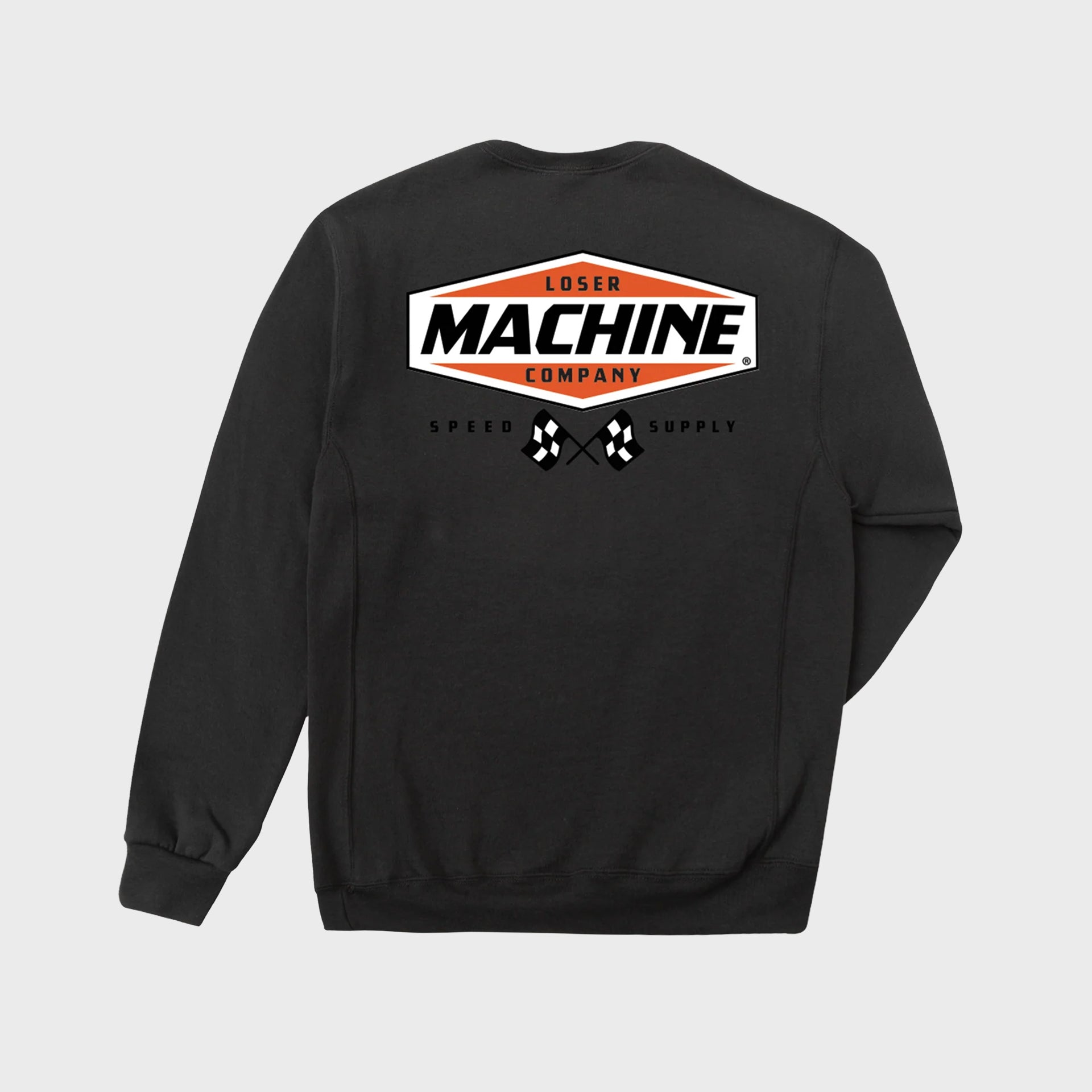 Loser Machine Overdrive Sweatshirt - Black - ManGo Surfing