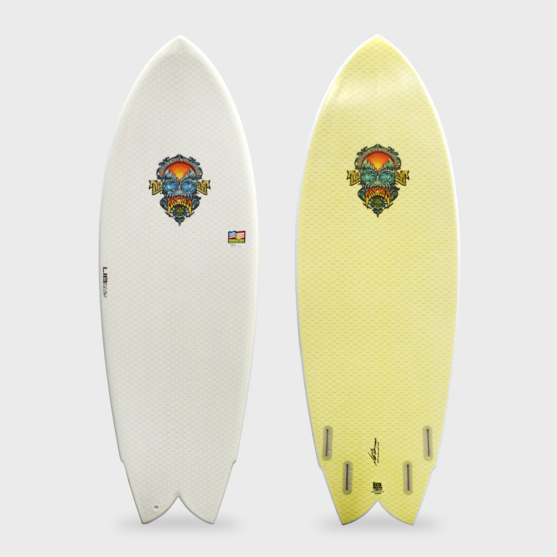 Lib Tech Lost RNF Retro Fish Surfboard - ManGo Surfing