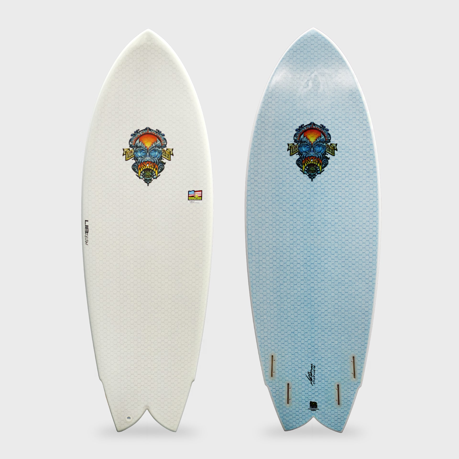 Lib Tech Lost RNF Retro Fish Surfboard - ManGo Surfing
