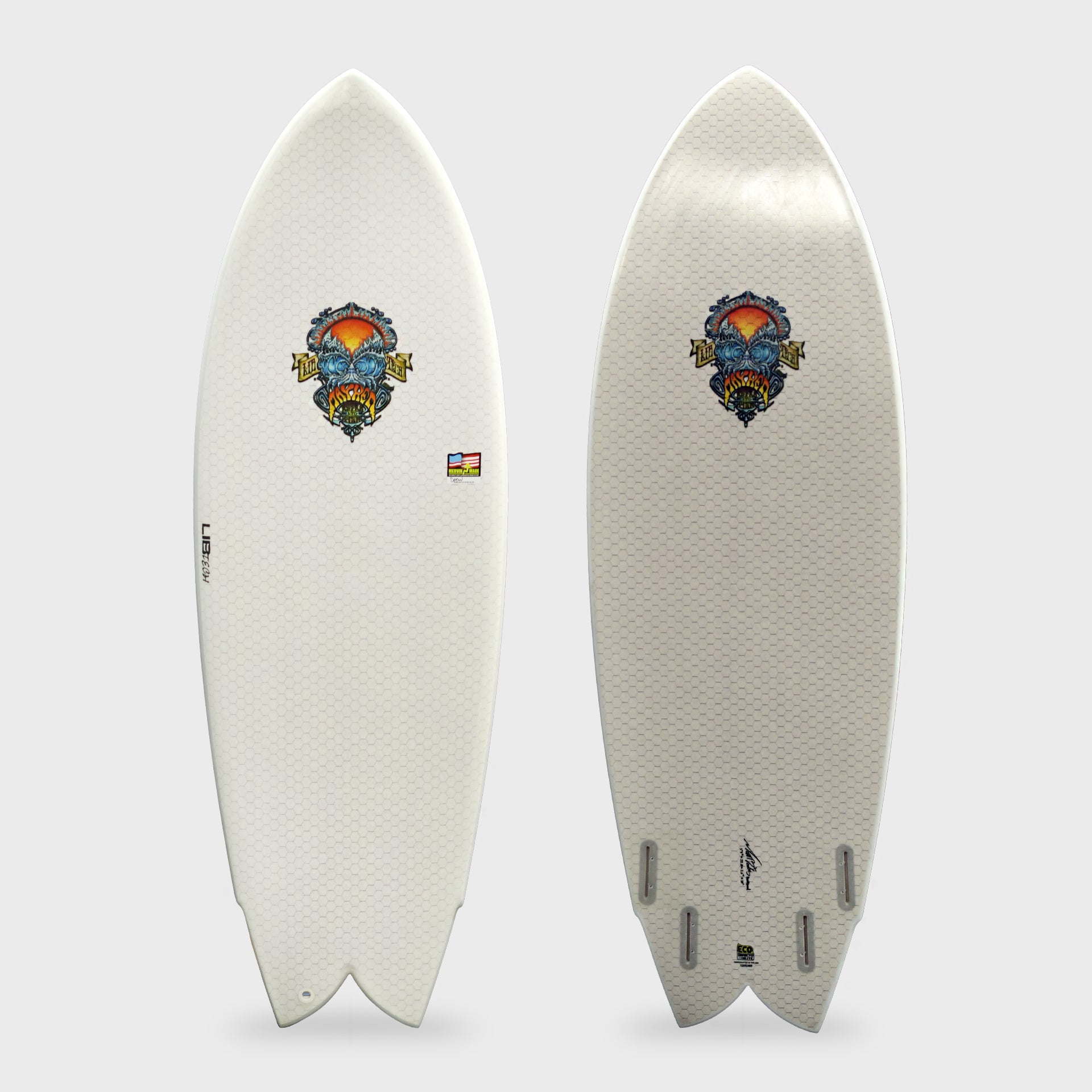Lib Tech Lost RNF Retro Fish Surfboard - ManGo Surfing