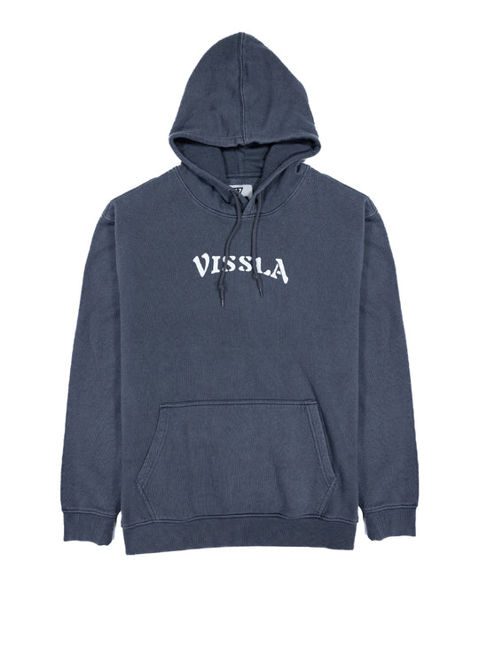 Vissla Mens Big Cat Hoodie Fleece - Phantom - ManGo Surfing