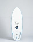 Mick Fanning Little Marley EpoxyLam (Futures 5F) Surfboard - Aqua - ManGo Surfing