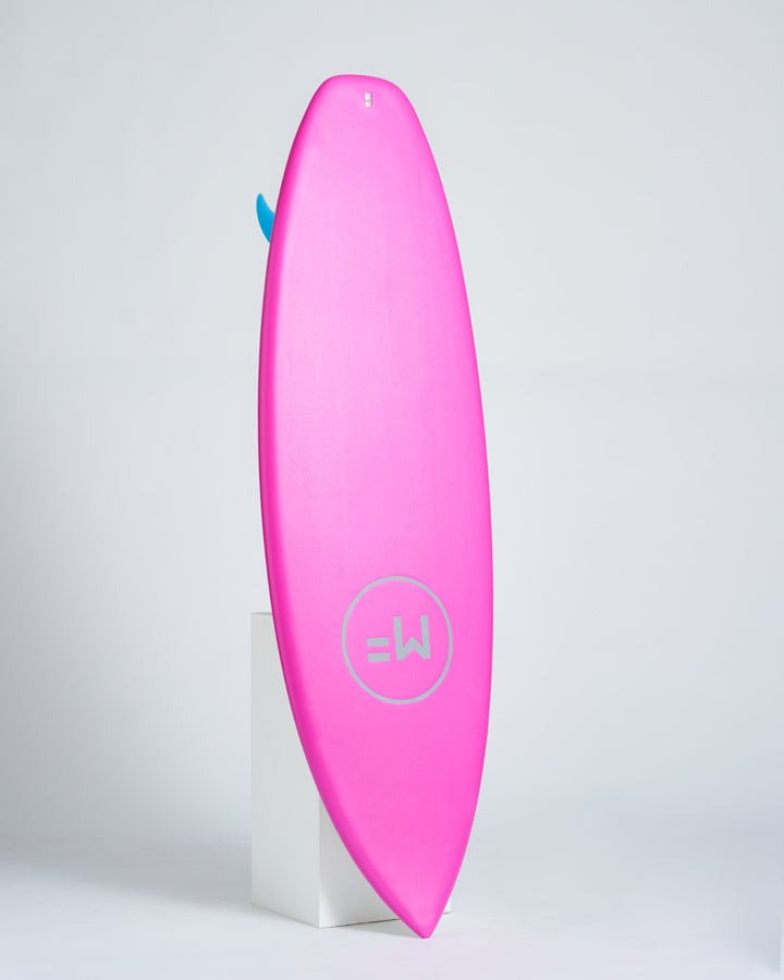 Mick Fanning Neugenie EpoxyLam Surfboard FCS II 3F - 5&#39;10 - Pink - ManGo Surfing
