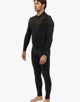 Vissla Mens High Seas II 3/2 Chest Zip Fullsuit - Stealth - ManGo Surfing
