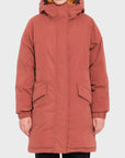 Volcom Womens Sleepi Puff Up Parka - Chestnut Brown - ManGo Surfing