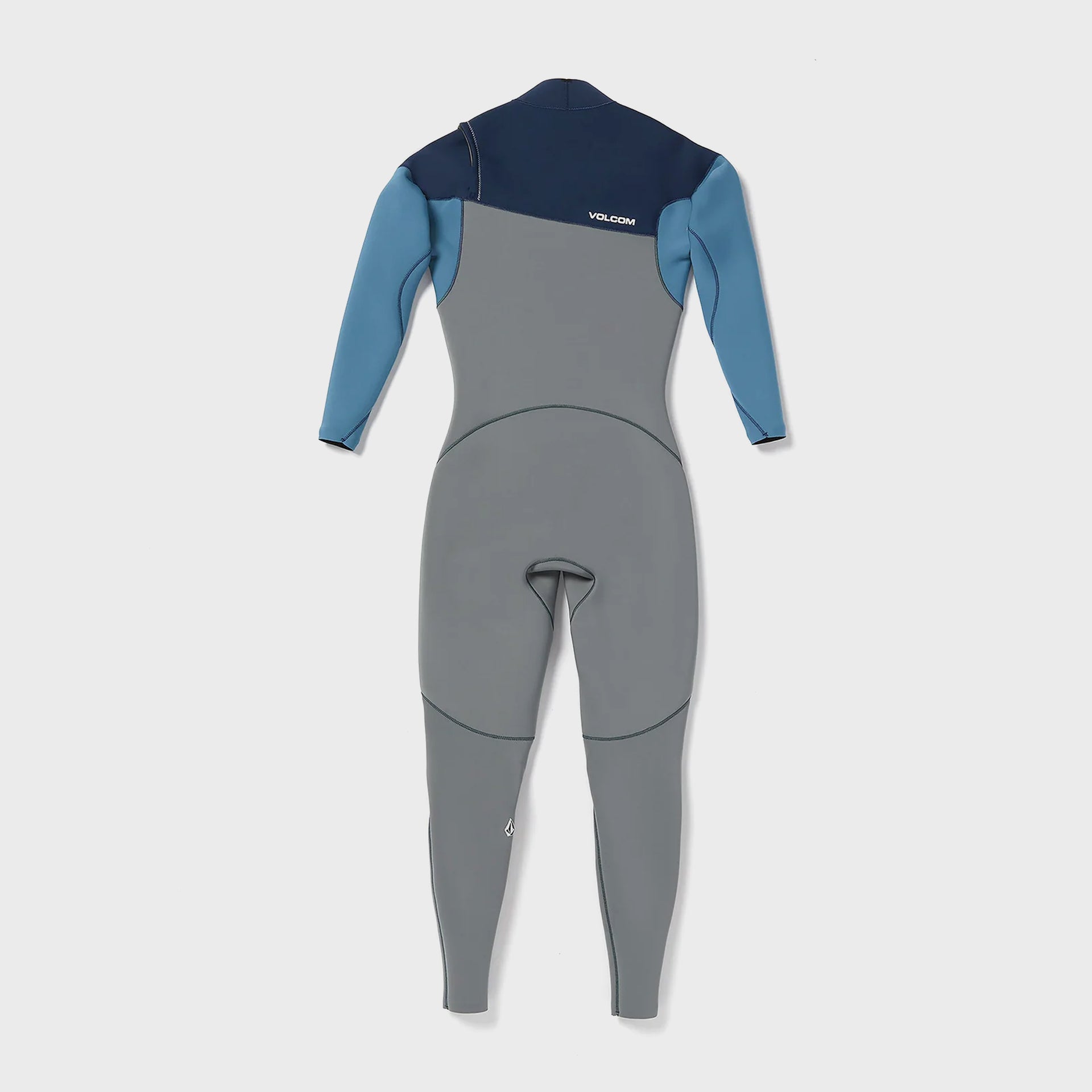 Volcom Mens Modulator 4/3 Chest Zip Wetsuit - Cruzer Blue - ManGo Surfing