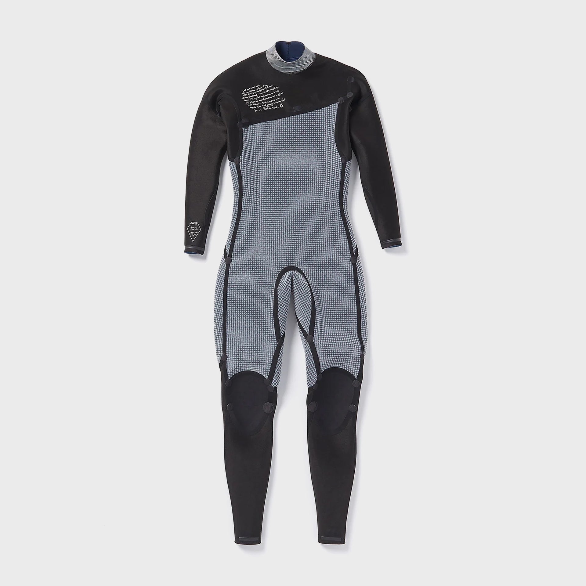 Volcom Mens Modulator 4/3 Chest Zip Wetsuit - Cruzer Blue - ManGo Surfing