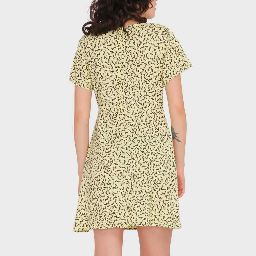 Volcom Womens Surfpunk Dress - Aura Yellow - ManGo Surfing