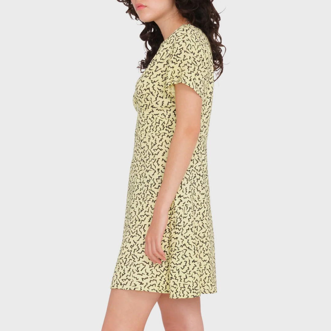 Volcom Womens Surfpunk Dress - Aura Yellow - ManGo Surfing