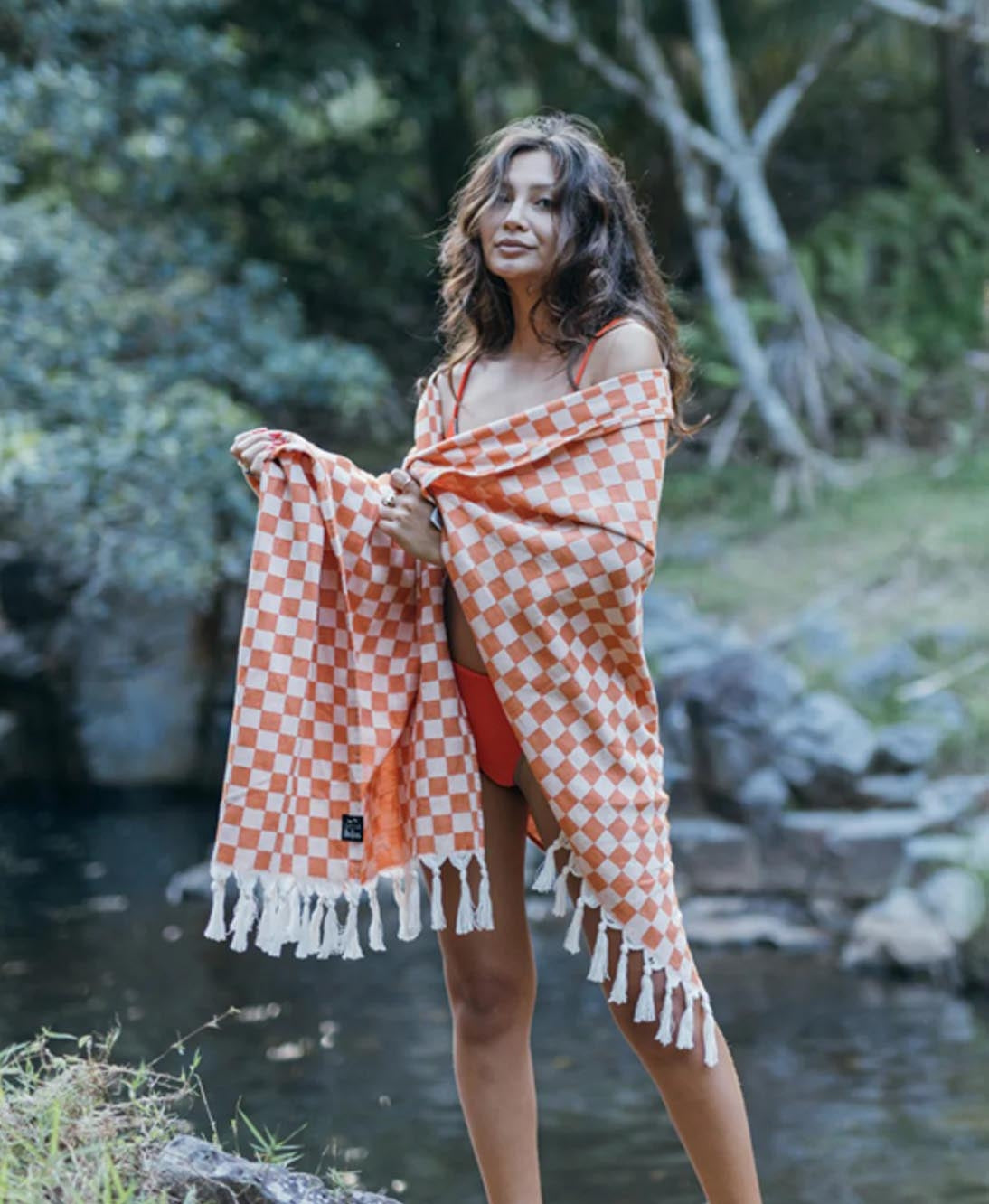 Slowtide Rubber Soul Towel - Checker