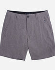 Lost Mens Master 19" Hybrid Shorts - Heather Charcoal - ManGo Surfing