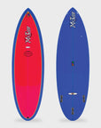 McCoy All Round Nugget 3F FCS II XF Sunset Polish Surfboard - Pink/Blue