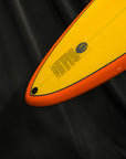 McCoy All Round Malibu XF Sunrise Polish Longboard - Yellow/Orange