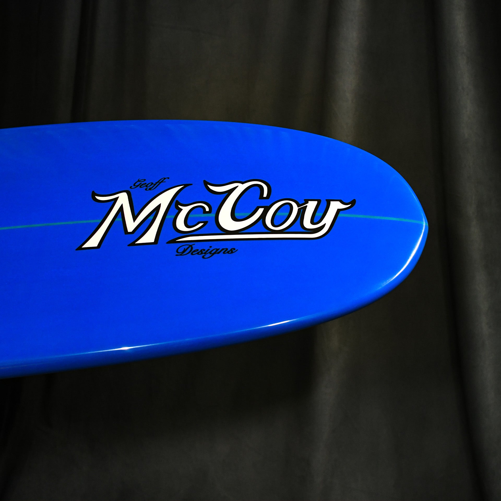 McCoy All Round Malibu XF Sunset Polish Longboard - Pink/Blue