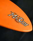 McCoy All Round Nugget 3F FCSII XF Sunrise Polish Surfboard - Yellow