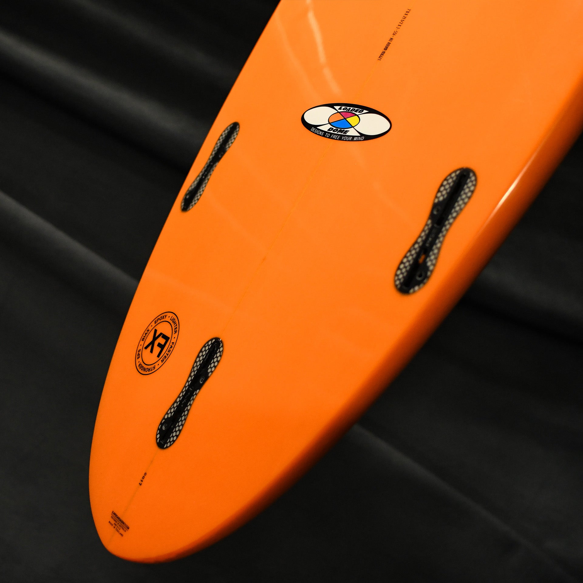 McCoy All Round Nugget 3F FCSII XF Sunrise Polish Surfboard - Yellow