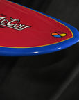 McCoy All Round Nugget 3F FCS II XF Sunset Polish Surfboard - Pink/Blue