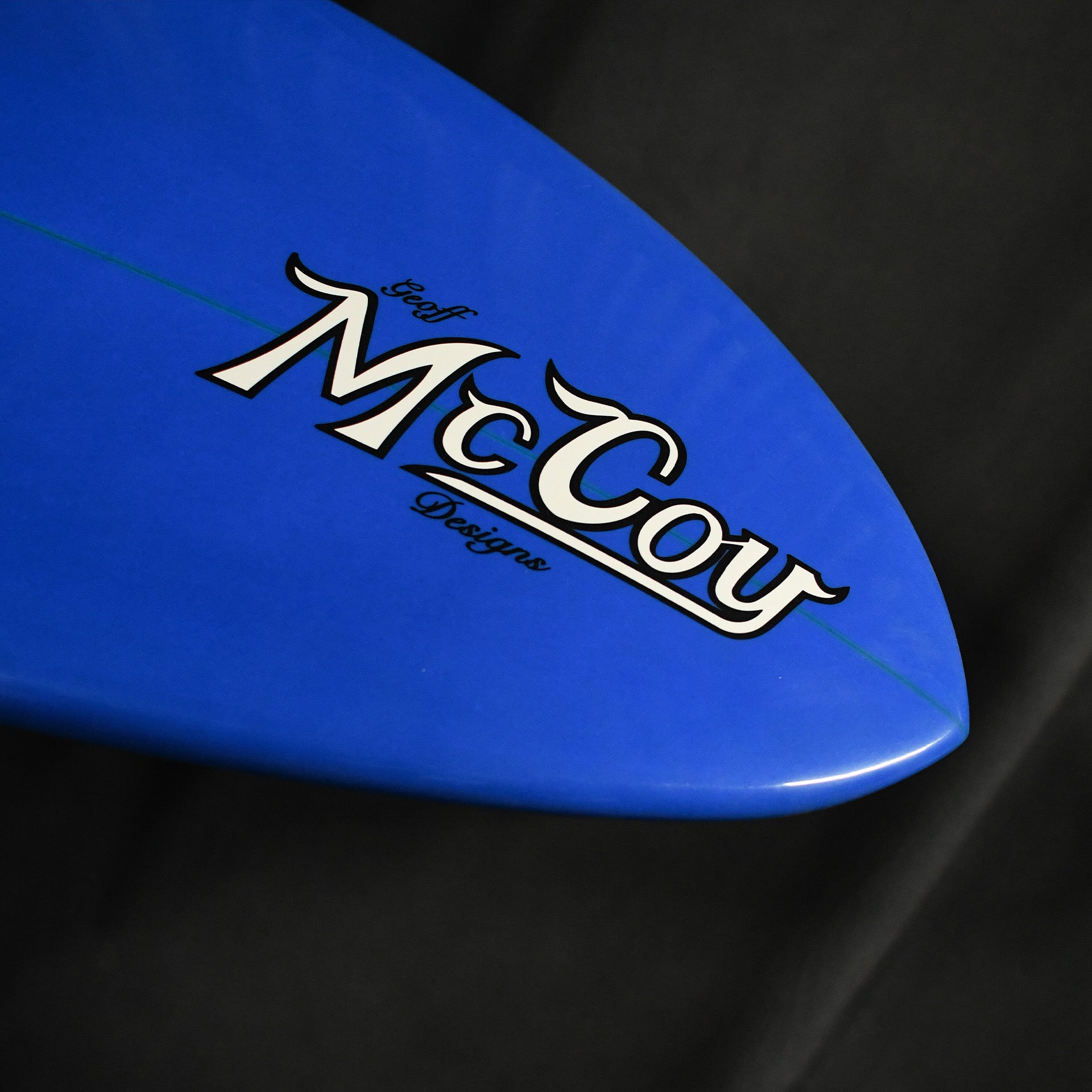 McCoy All Round Nugget 3F FCS II XF Sunset Polish Surfboard - Pink/Blue