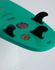 Mick Fanning Beastie Super Soft Tri Softboard -  Aqua Marine