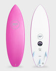 Mick Fanning Neugenie EpoxyLam Surfboard Futures 3 - Pink