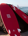 Mick Fanning X Laura Enever Sun Beam Surfboard - Cherry