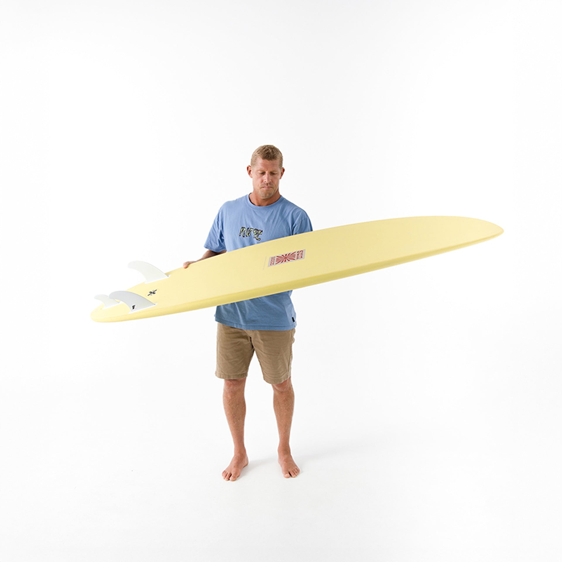 Mick Fanning X Laura Enever Sun Beam Surfboard - Sugar Cookie