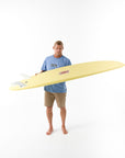 Mick Fanning X Laura Enever Sun Beam Surfboard - Sugar Cookie