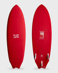 Mick Fanning X Laura Enever Ying Yang Surfboard - Cherry - ManGo Surfing