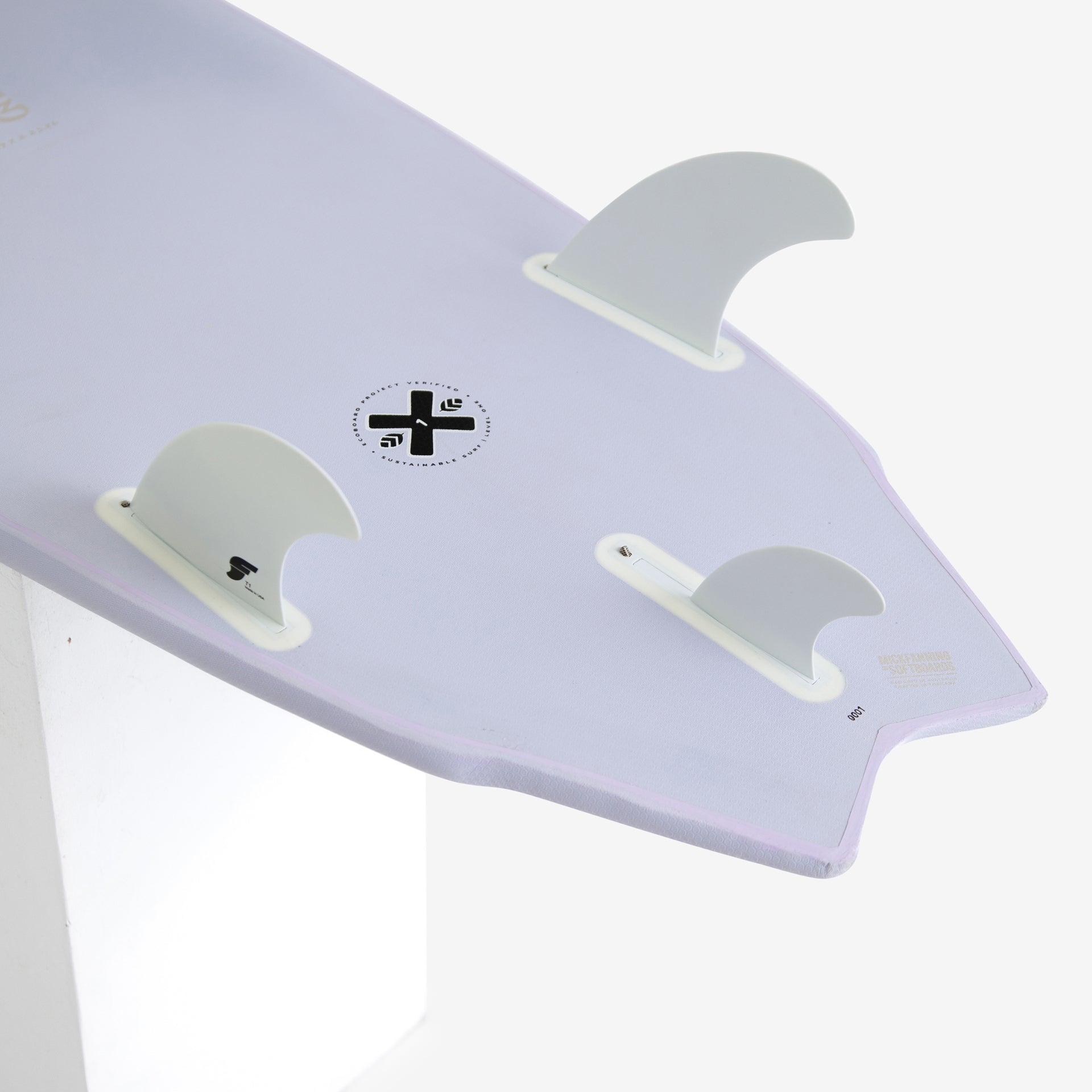 Mick Fanning X Laura Enever Ying Yang Surfboard - Hydrangea - ManGo Surfing