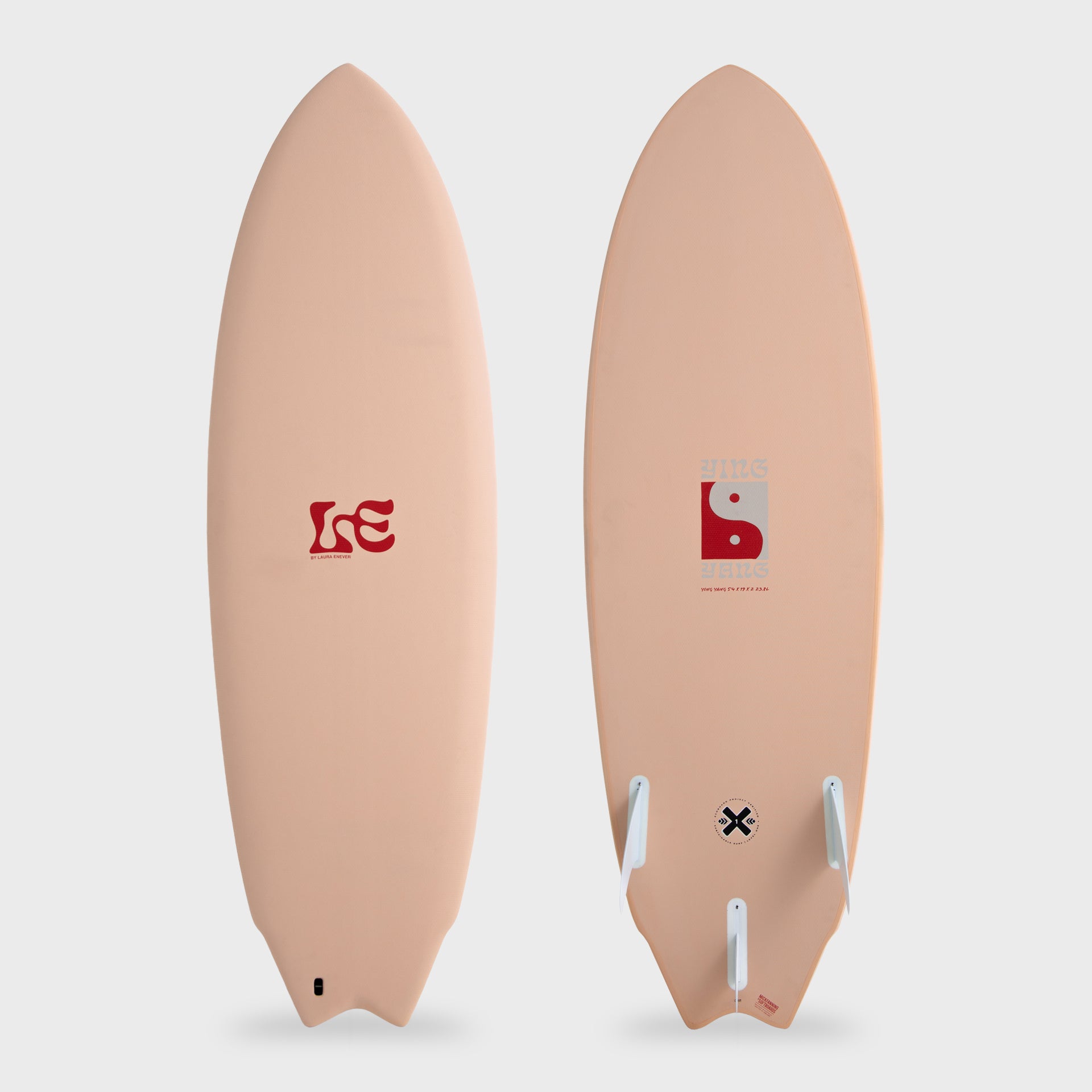Mick Fanning X Laura Enever Ying Yang Surfboard - Palm Springs - ManGo Surfing