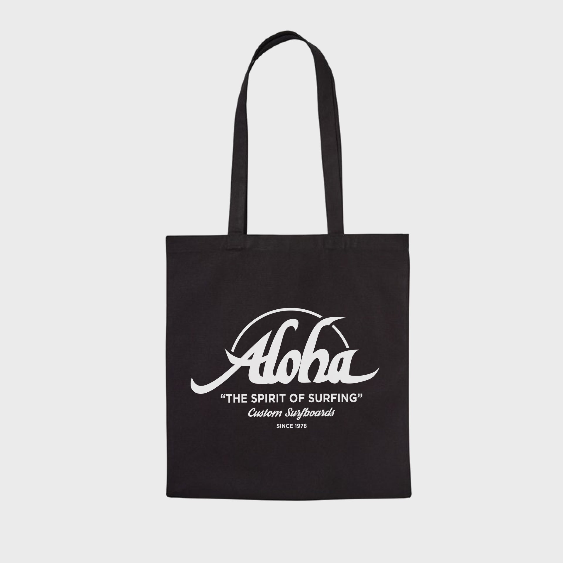 Aloha Tote Bag - Black - ManGo Surfing