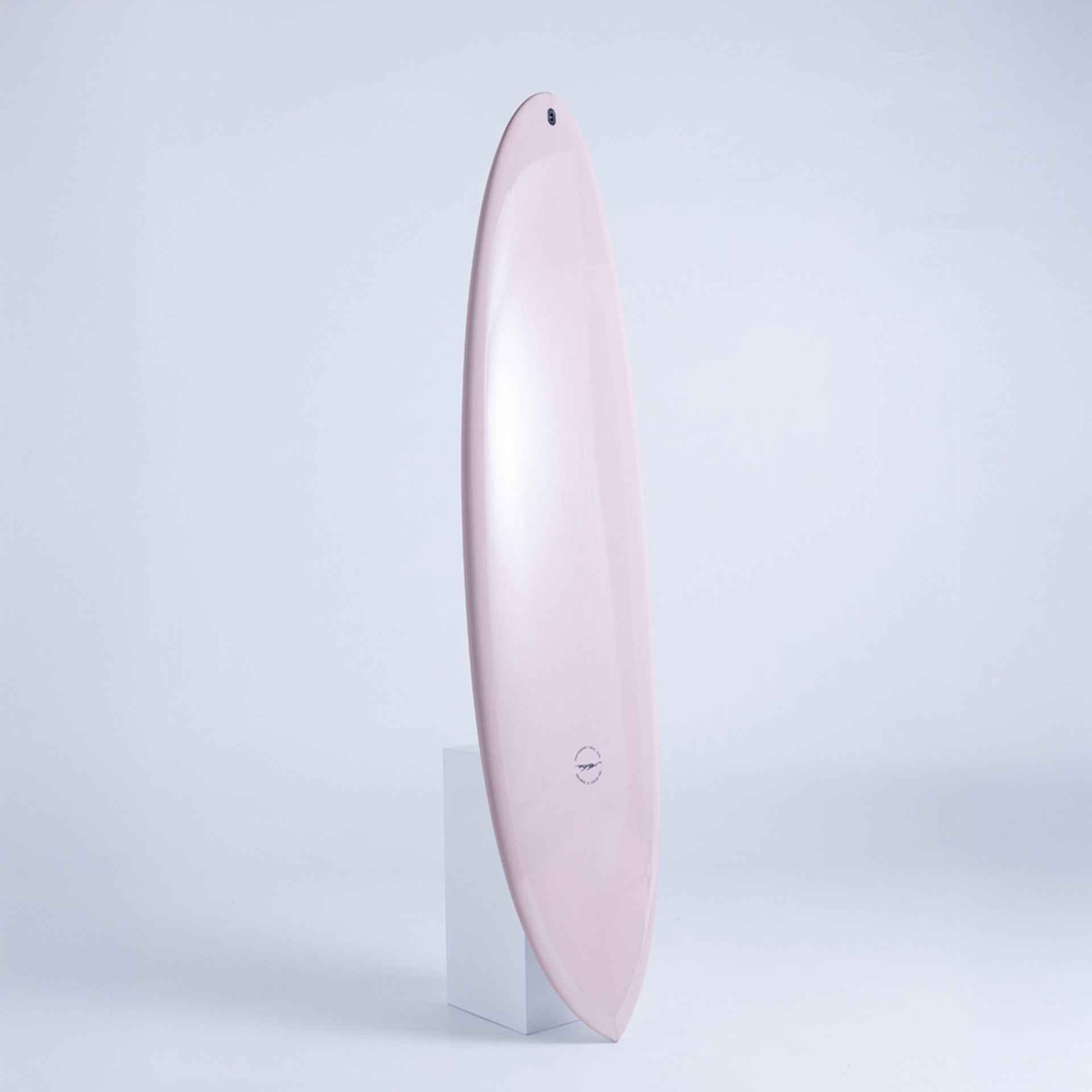 Aloha Twin Pin PU Tint Polish Surfboard 3F (FCSII) - Mushroom