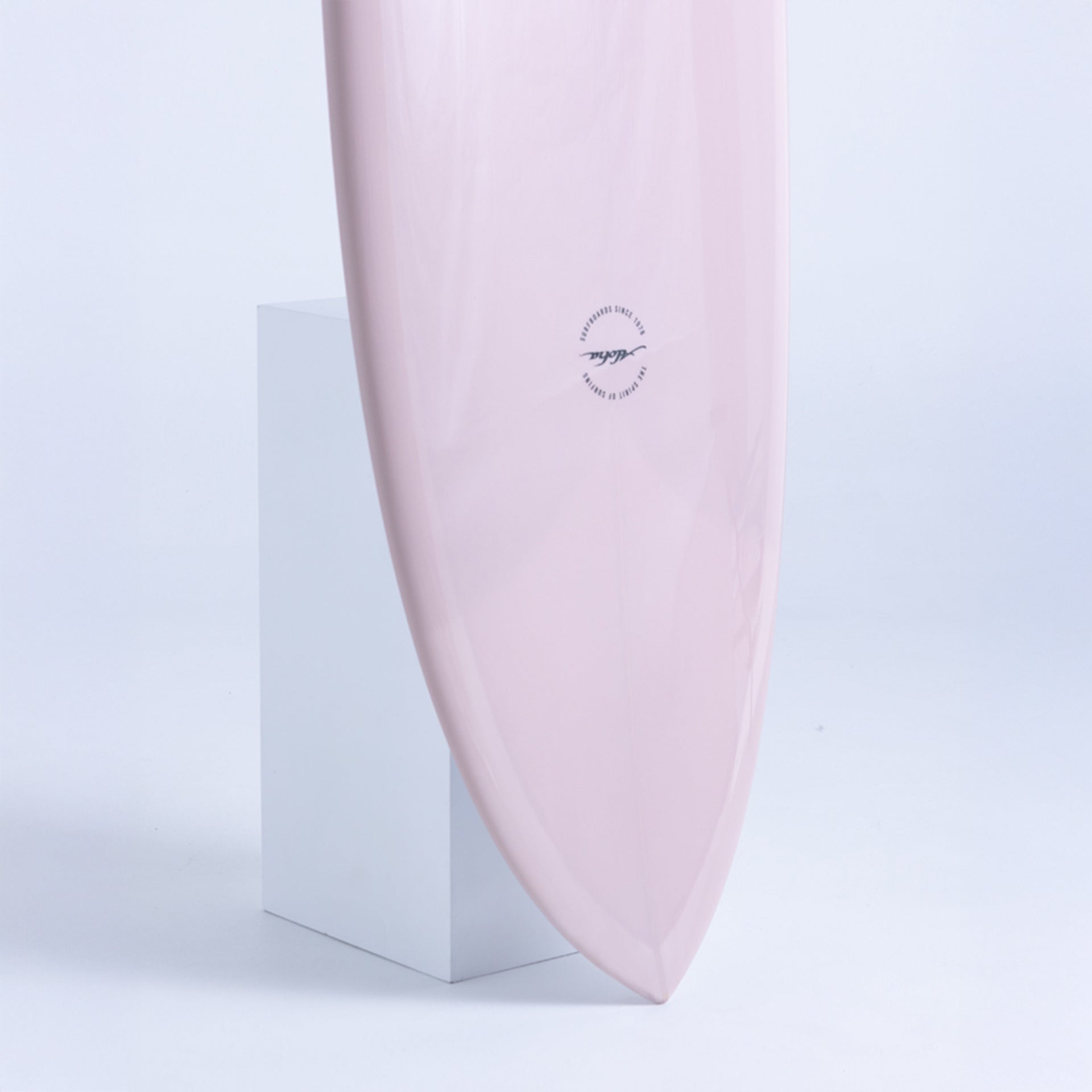 Aloha Twin Pin PU Tint Polish Surfboard 3F (Future) - Mushroom