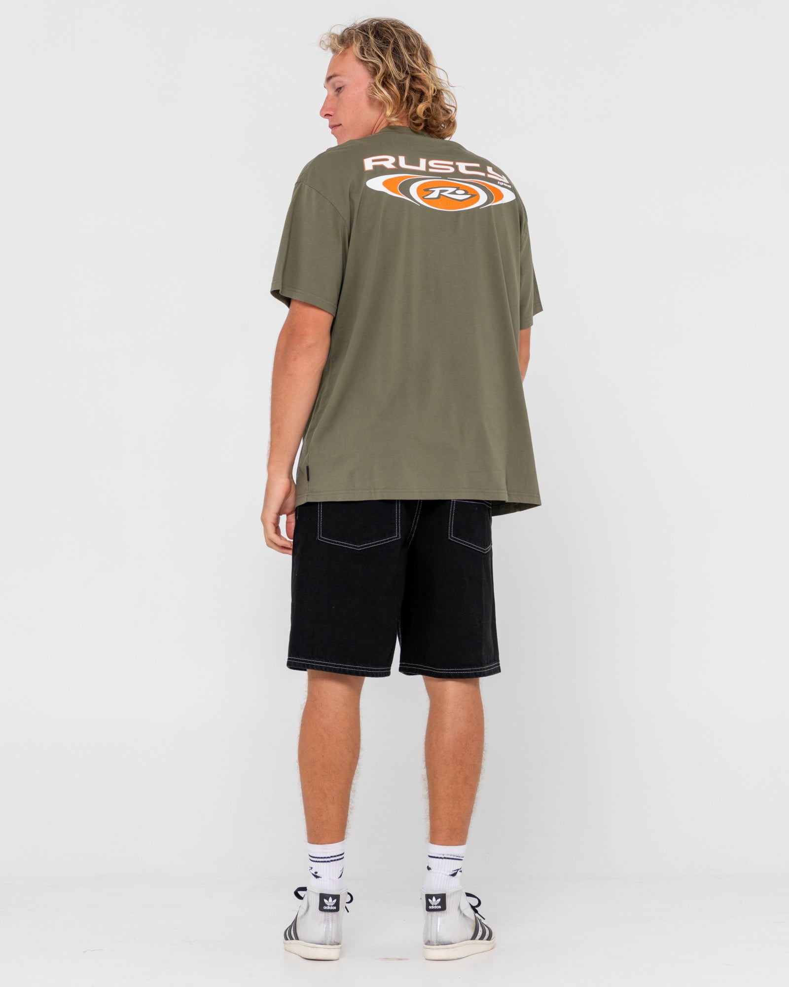 Rusty Irie Eye Short Sleeve T-Shirt - Savanna