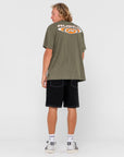 Rusty Irie Eye Short Sleeve T-Shirt - Savanna