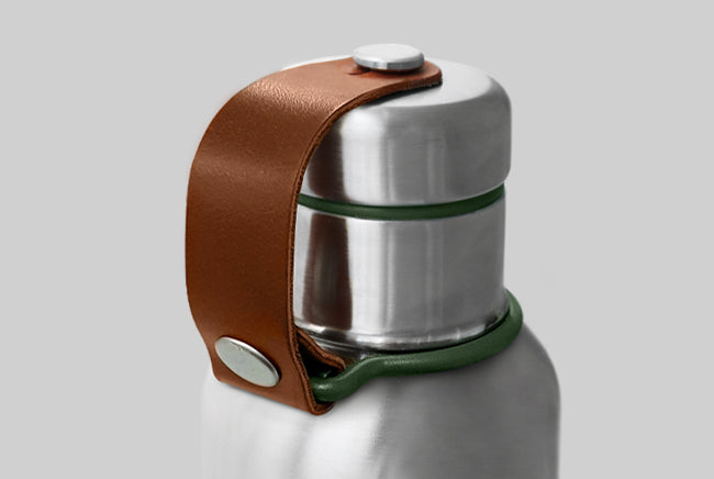 Black &amp; Blum Insulated Water Bottle (Large) - Olive - ManGo Surfing