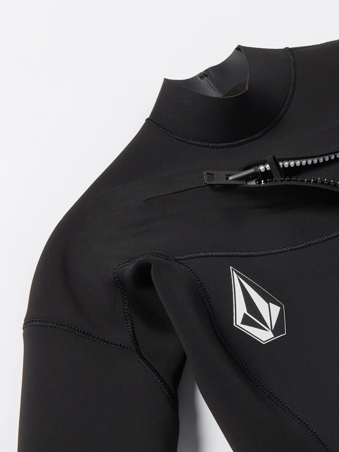 Volcom Womens Modulator 4/3mm Chest Zip Wetsuit - Black - ManGo Surfing